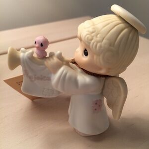 NEW! Vintage Precious Moments Ceramic Christmas Decoration